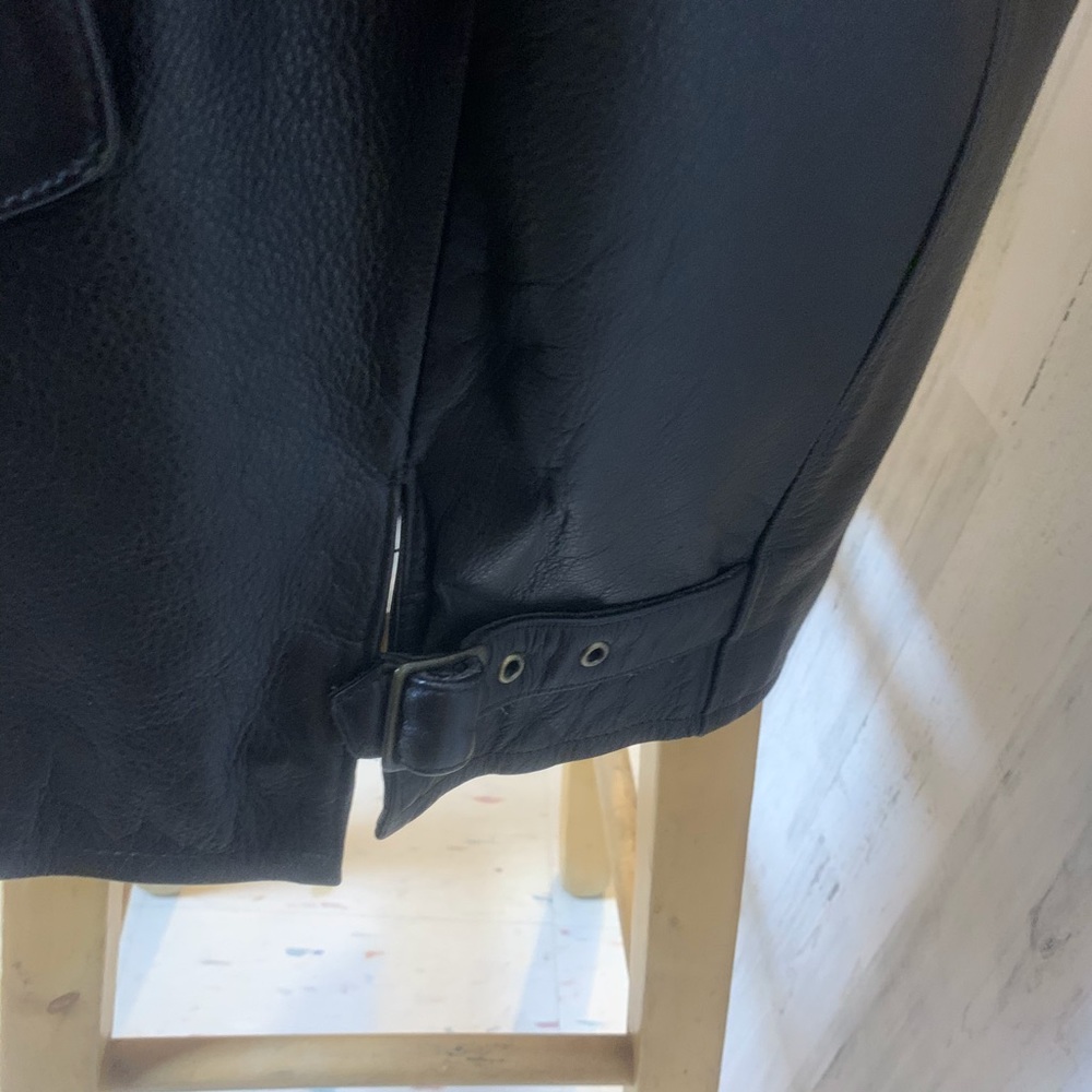 Le Collezioni Structure Leather Jacket - image 4